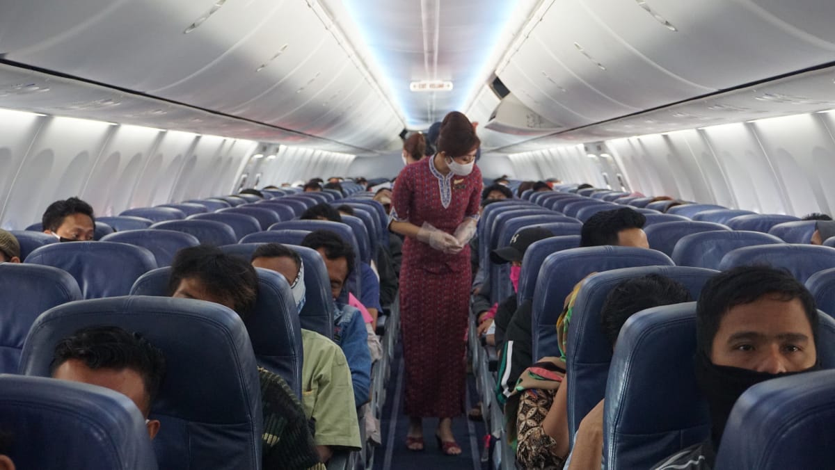 Lion Air Group Jalankan Sistem Physical Distancing) di Pesawat